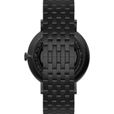 Vestal The Sophisticate 7-Link Watch | Black/Blue Accent