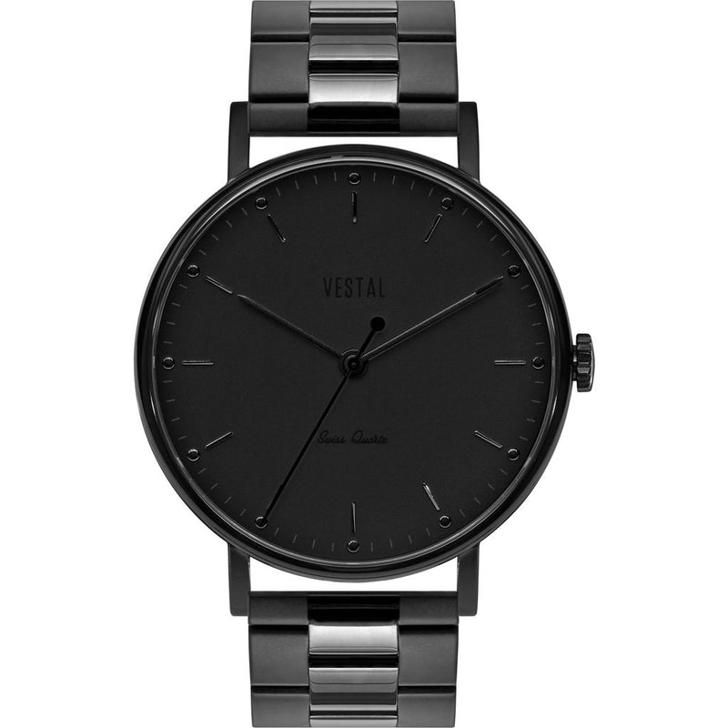 Vestal The Sophisticate 3-Link Metal Watch | Black