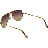 Randolph Engineering Sportsman 23K Gold Sunglasses | Oasis Metallic Nylon AR Skull 57MM SP71406-NY