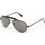 Randolph Engineering Sportsman Matte Black Sunglasses | Gray Glass Skull 57MM SP72411