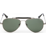 Randolph Engineering Sportsman Gunmetal Sunglasses | AGX Glass Skull 57MM SP7R414