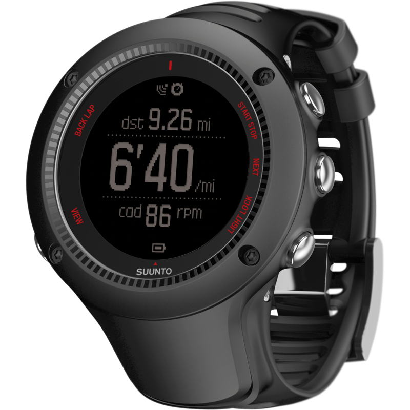 Suunto Ambit3 Run HR Fitness Watch | Black SS021257000