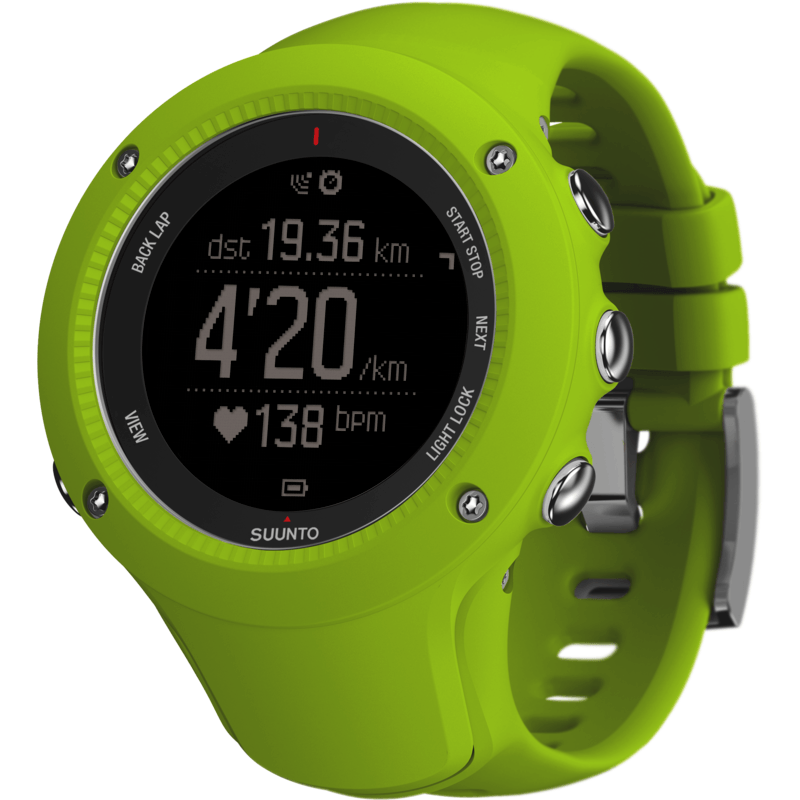Suunto Ambit3 Run HR Fitness Watch | Lime SS021261000