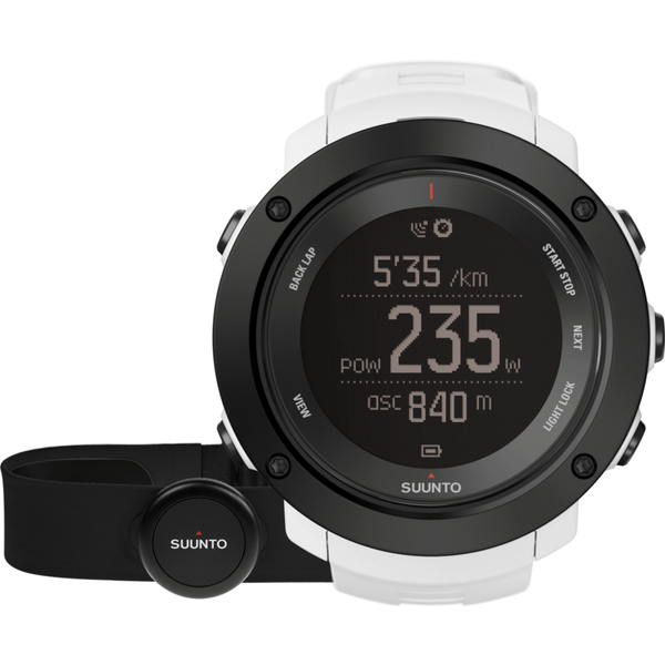 Suunto Ambit3 Vertical HR Watch Bundle | White SS021966000  