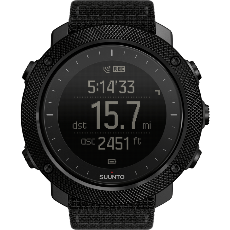 Suunto Traverse Alpha GPS Watch | Stealth SS022469000
