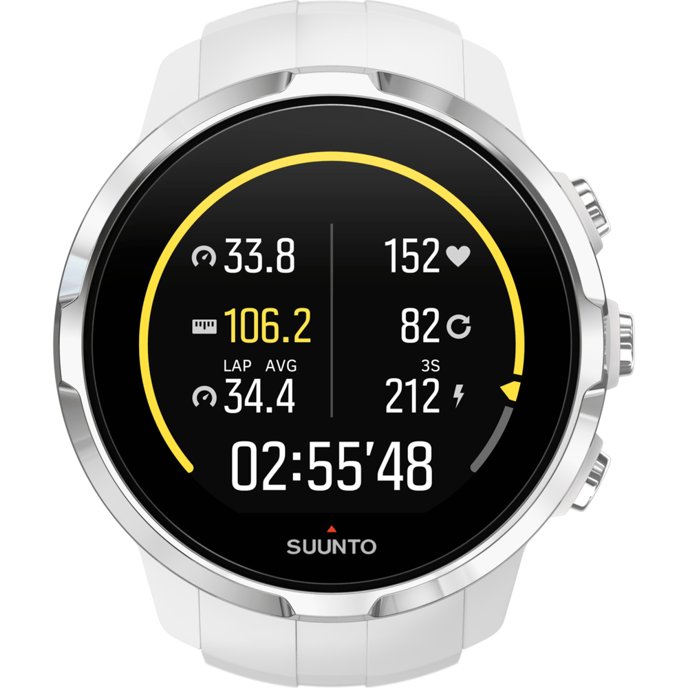 Suunto Spartan Sport Multisport GPS Watch HR Bundle White 