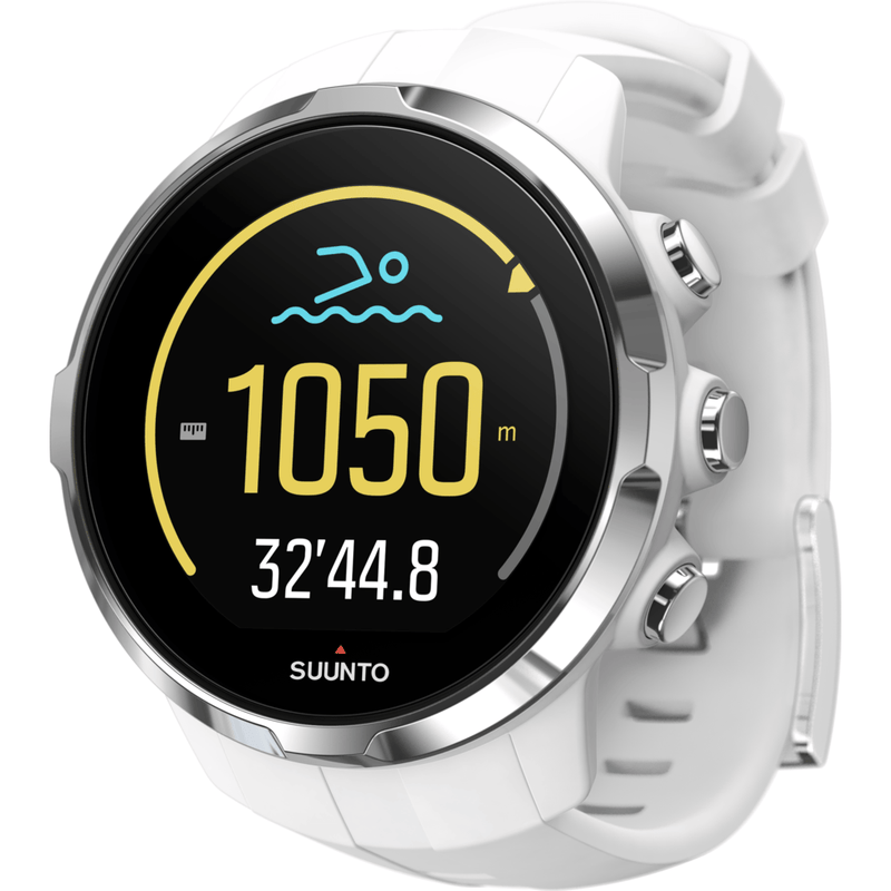Suunto Spartan Sport Multisport GPS Watch HR Bundle | White SS022650000