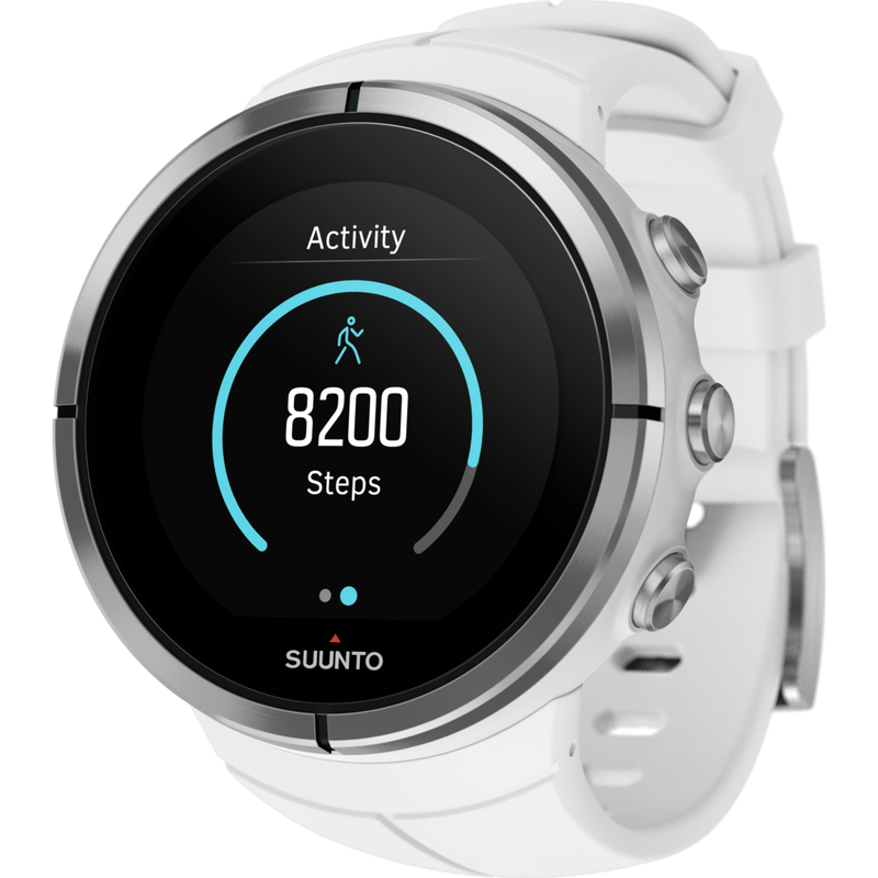Suunto Spartan Ultra Multisport GPS Watch HR Bundle | White SS022660000
