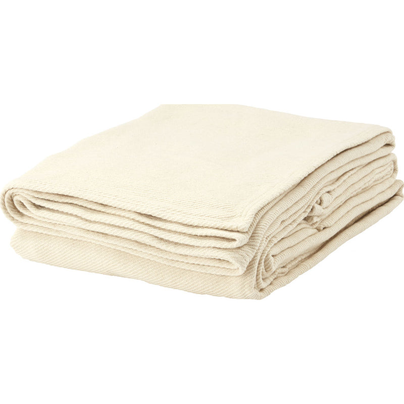 Faribault Pure Cotton Wool Blanket -King --Natural B1PCNA1966