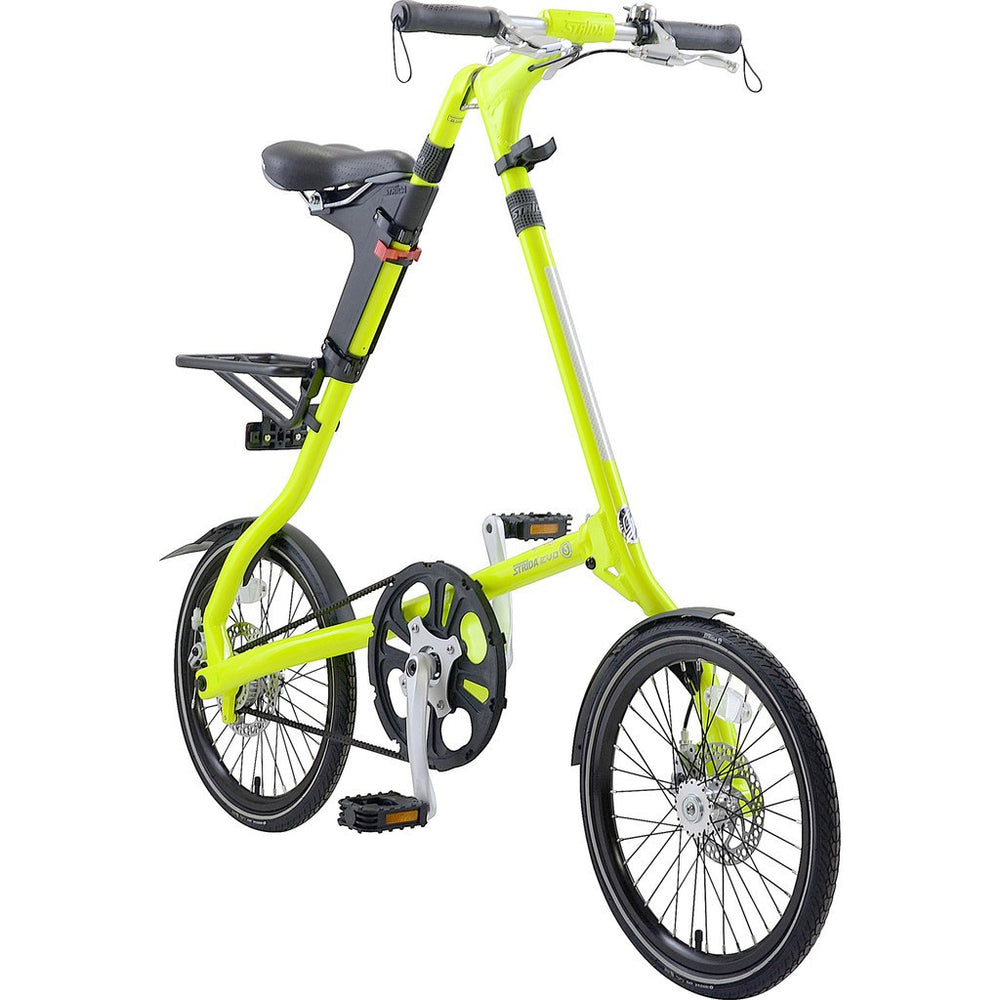 STRiDA EVO Folding Bicycle Neon Green ST1808-1-MI – Sportique