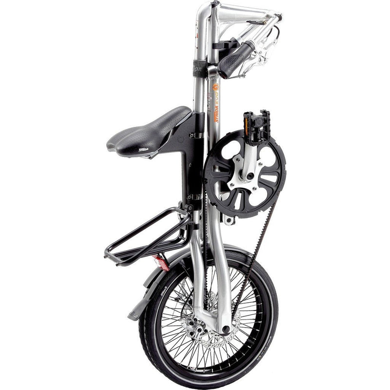 STRiDA EVO Folding Bicycle Brushed Silver ST1814-1-MI – Sportique