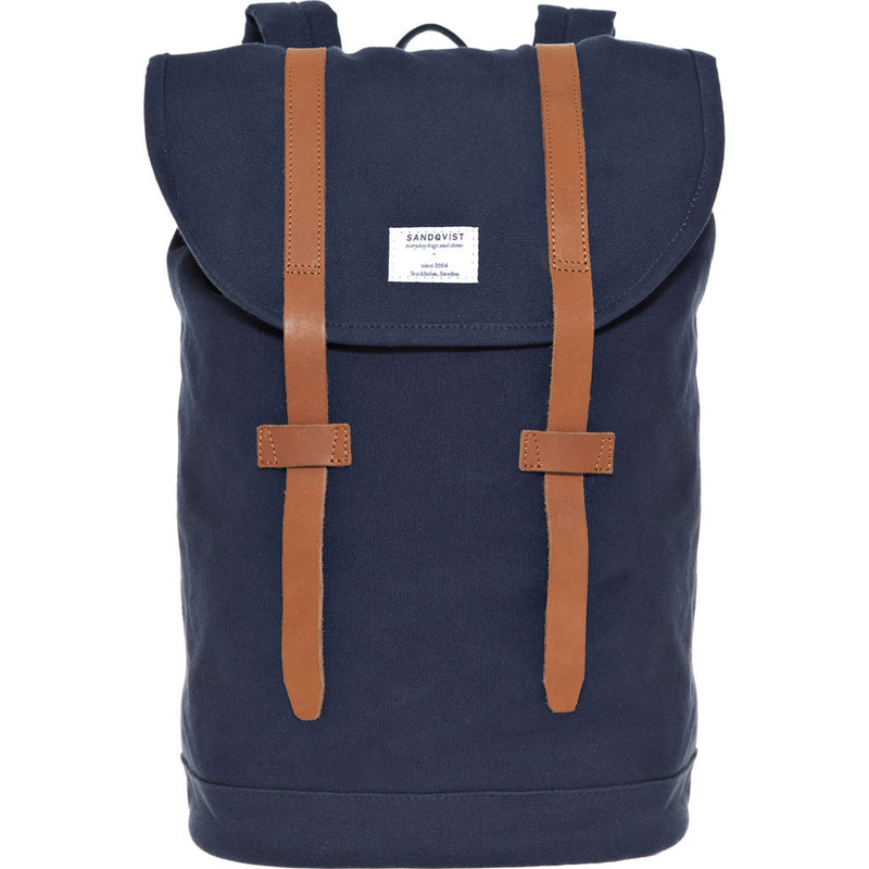 Sandqvist Stig Rolltop Backpack | Blue SQA765