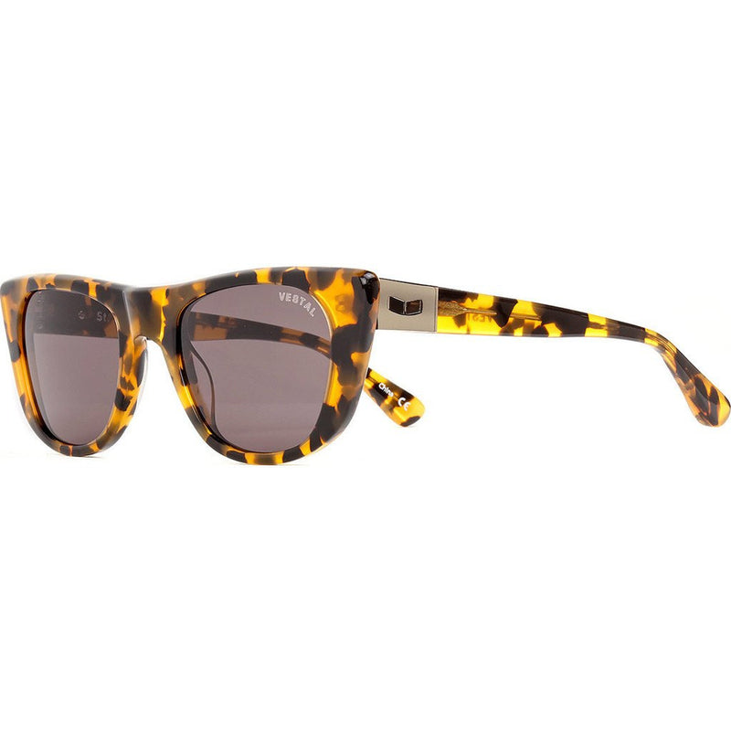 Vestal St. Jane Sunglasses | Black And Gold Chunky Tort/Grey VVSJ018