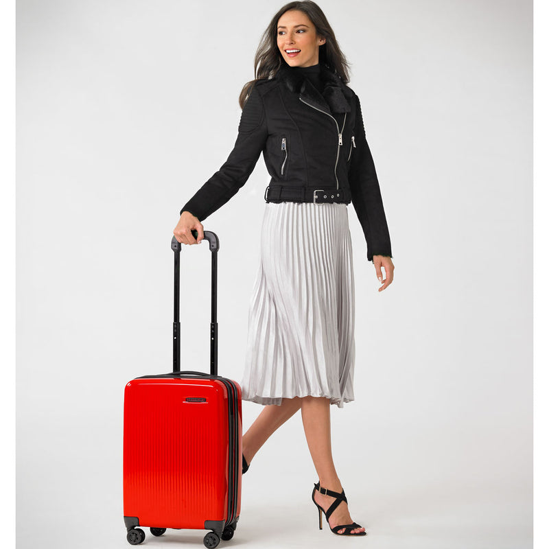 Briggs & Riley Sympatico International Carry-On Expandable Spinner Suitcase | Fire