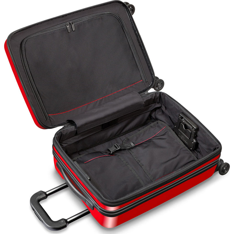 Briggs & Riley Domestic Carry-On Expandable Spinner Suitcase | Fire