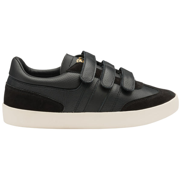 Gola Women's Super Nova Velcro Sneaker | Black/Black/Off White