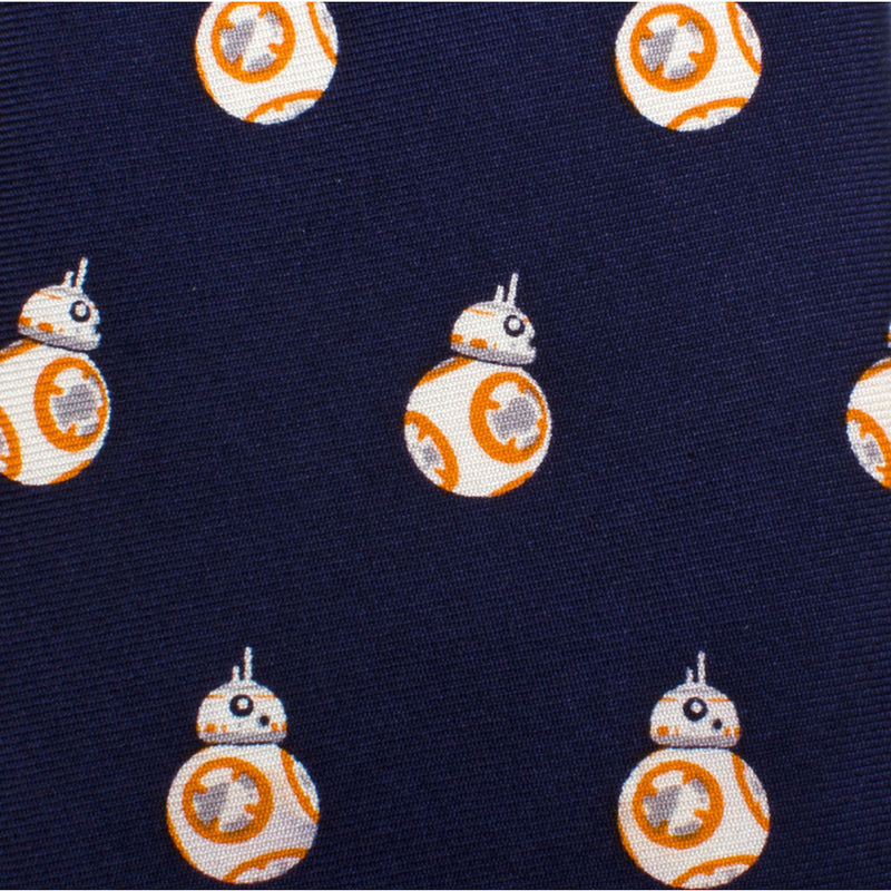Cufflinks Star Wars BB-8 Boys' Zipper Tie | Navy Blue SW-BB8-KT
