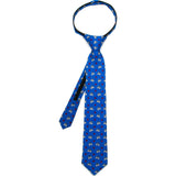 Cufflinks Star Wars R2D2 Blue Boys' Zipper Tie | Blue SW-R2REB-BL-KT