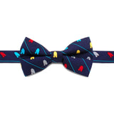 Cufflinks Star Wars R2D2 Striped Big Boys' Silk Bow Tie | Blue SW-R2ST-KBT-BB