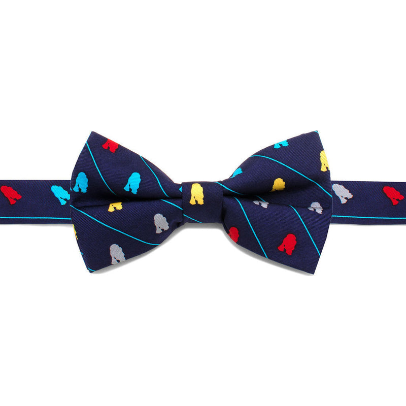 Cufflinks Star Wars R2D2 Striped Big Boys' Silk Bow Tie | Blue SW-R2ST-KBT-BB