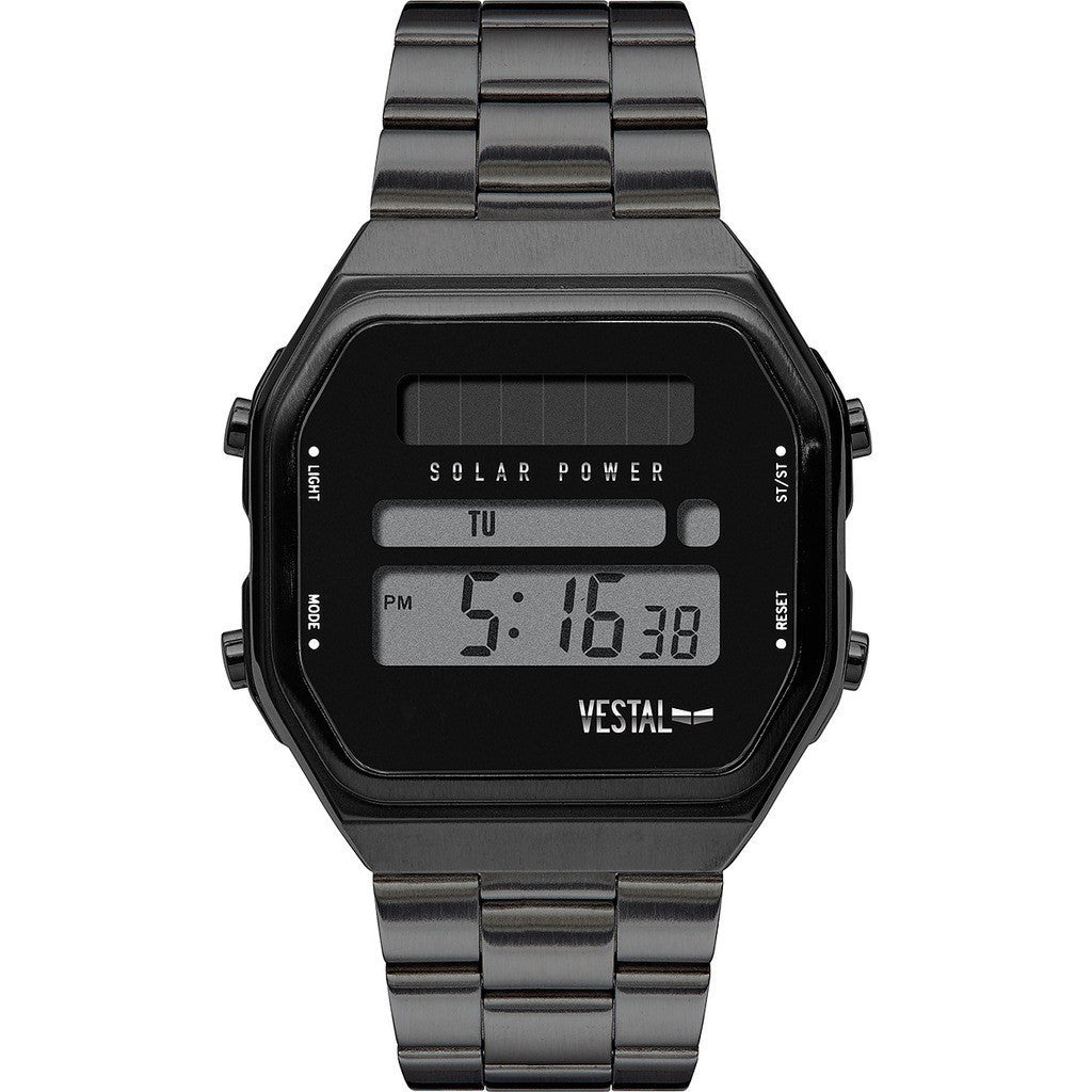 Vestal Syncratic Watch Black/Brushed SYNDM01 – Sportique