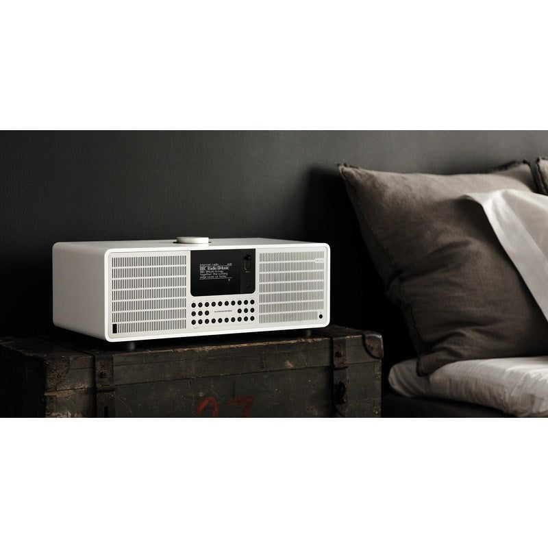 REVO SuperSystem Bluetooth Digital Radio | Matte White/Silver