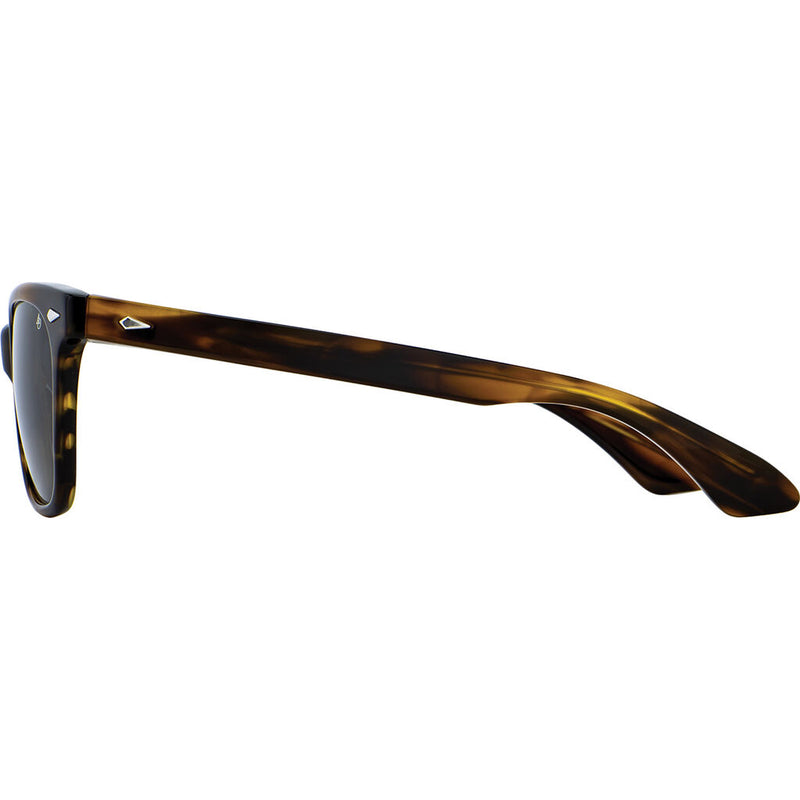 American Optical Saratoga Sunglasses 55-14-140mm | Brown Demi Polarized Grey Nylon