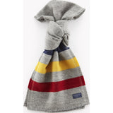 Faribault Revival Stripe Wool Scarf | Gray 1954 10x72