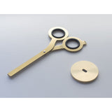 HMM Scissors with Base | Gold CW-010