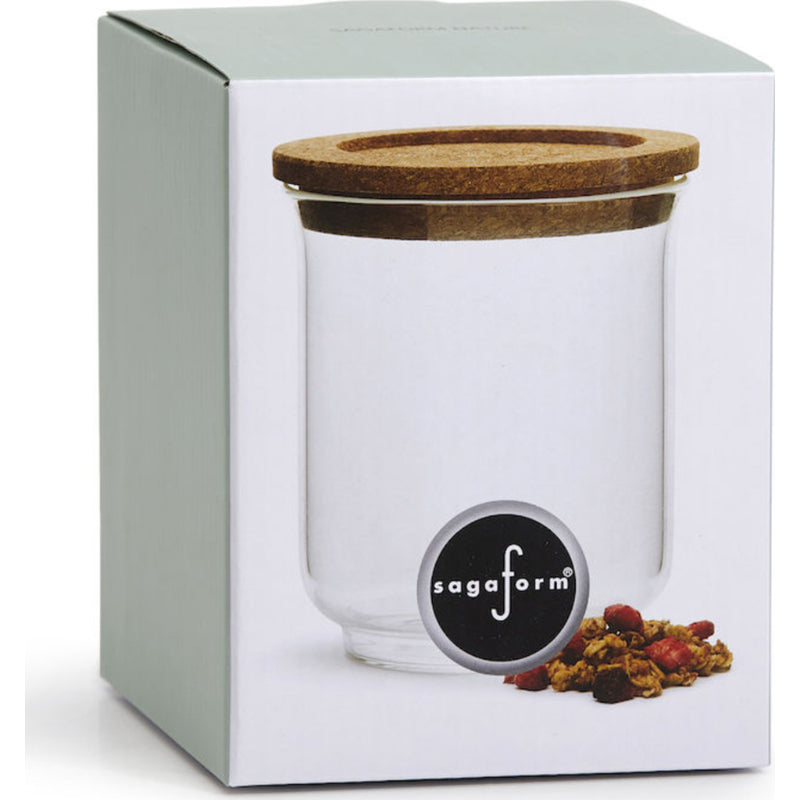 Sagaform Nature Glass Jar
