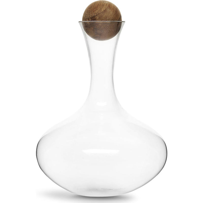 Sagaform Nature everything bottle large 5017734 clear/brown