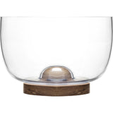 Sagaform Nature Salad Bowl with Trivet | Oak
