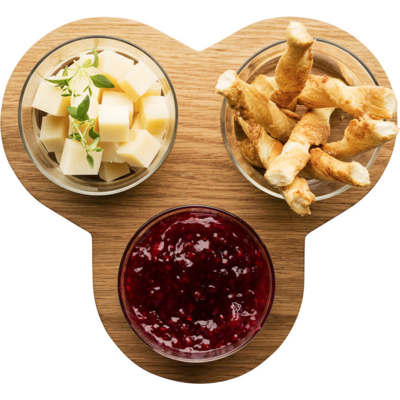 Sagaform Nature Glass Serving Set 4-Pack