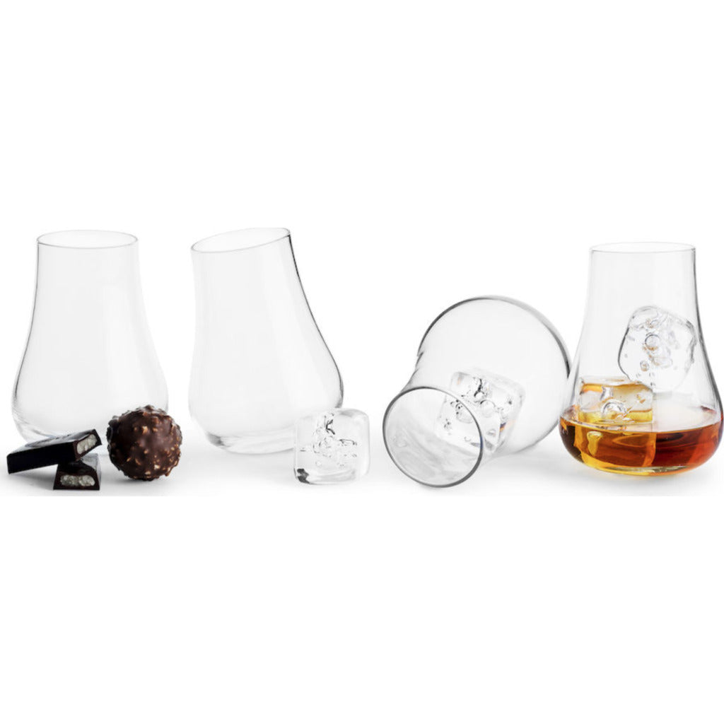 Sagaform Club Round After Dinner Glass | 4-Pack – Sportique