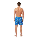Tom & Teddy Men's Seahorse Swim Trunk | Navy/Pale Green