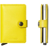 Secrid Mini Wallet Crisple | Lemon