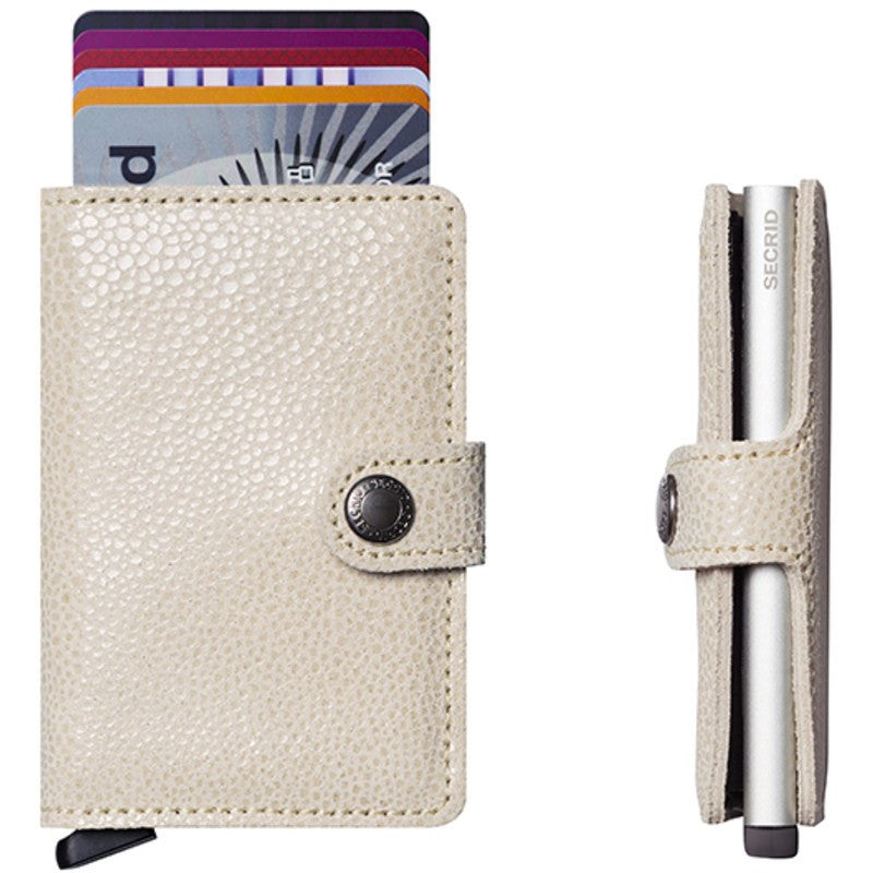 Secrid Mini Wallet Glamour | Ivory