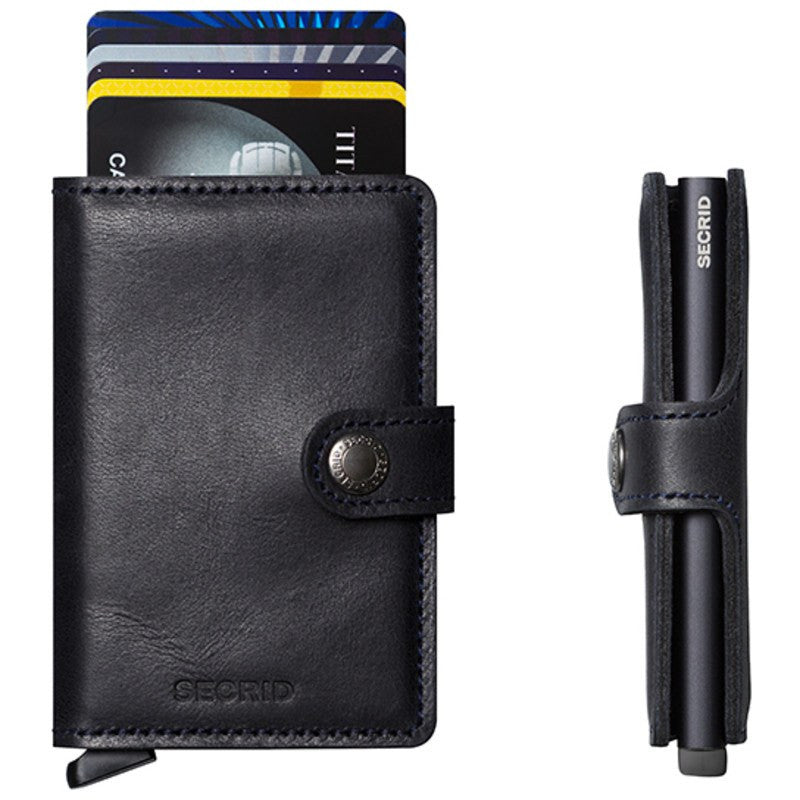 Secrid Mini Wallet Vintage | Black