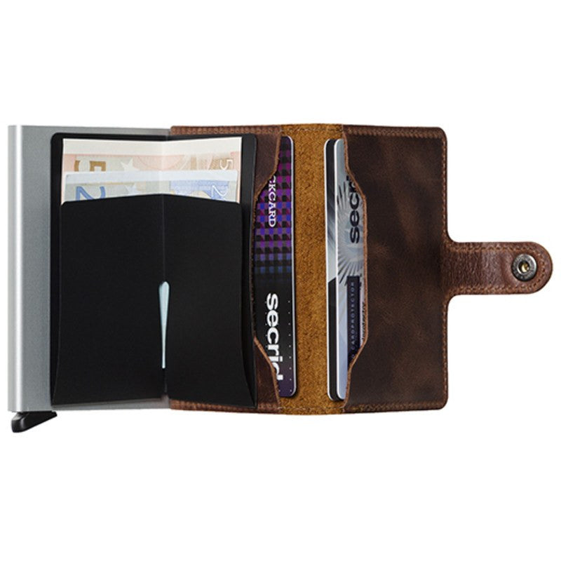 Secrid Mini Wallet Vintage | Brown