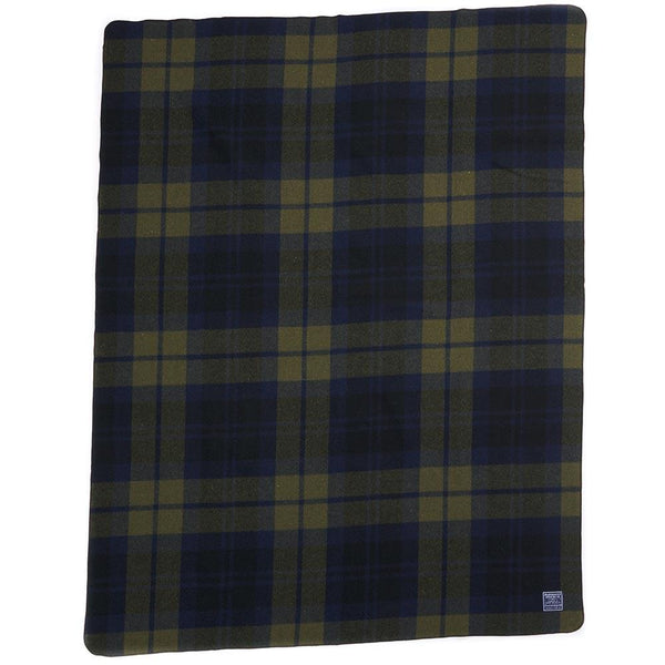 Faribault Shadow Plaid Throw | Wool