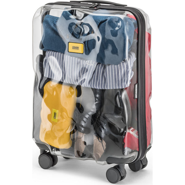Crash Baggage Share Trolley Suitcase | Transparent --Medium Cb142-50