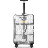 Crash Baggage Share Trolley Suitcase | Transparent --Medium Cb142-50