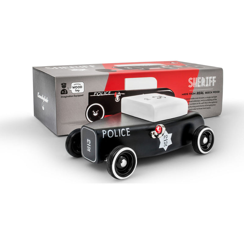 Candylab Sherrif Flatbed Hotrod | Black/White