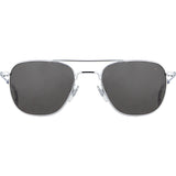 American Optical Big Original Pilot Sunglasses Standard | Silver/Nylon Grey