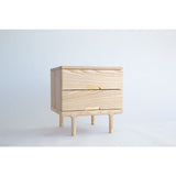 Kalon Simple Wood Side Table | Ash