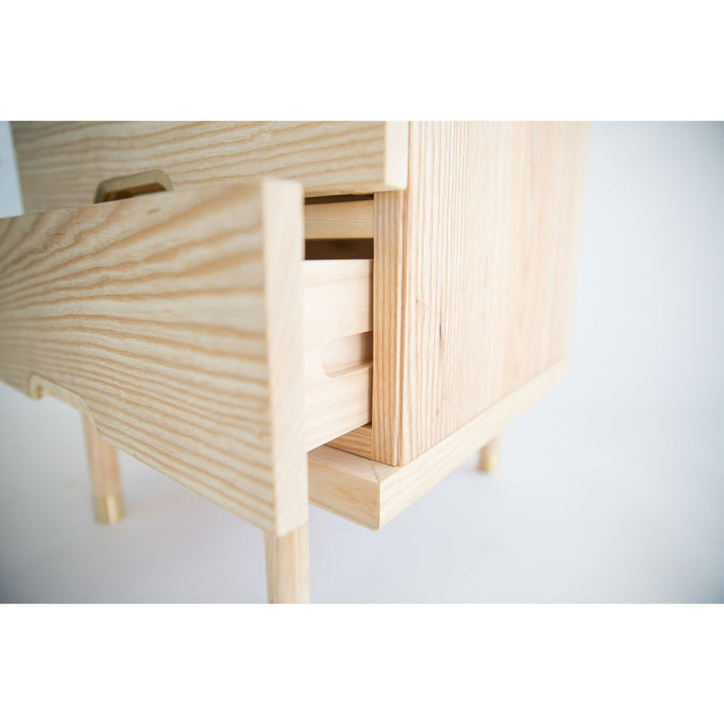 Kalon Simple Wood Side Table