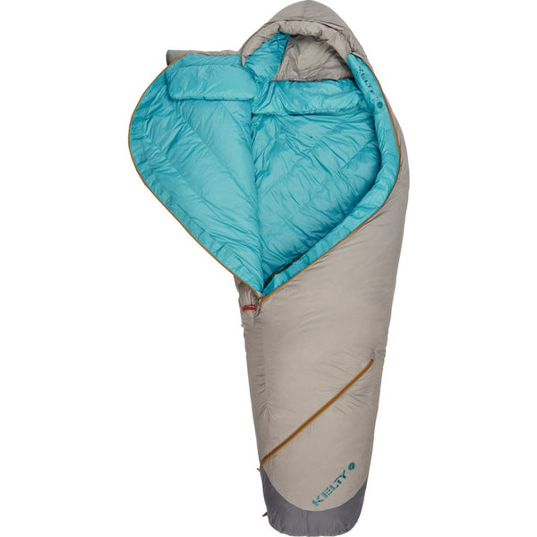 Kelty Sine 20F/EN 27F 800 Dridown Sleeping Bag | Tan Wmn Reg Lh 35413117LR