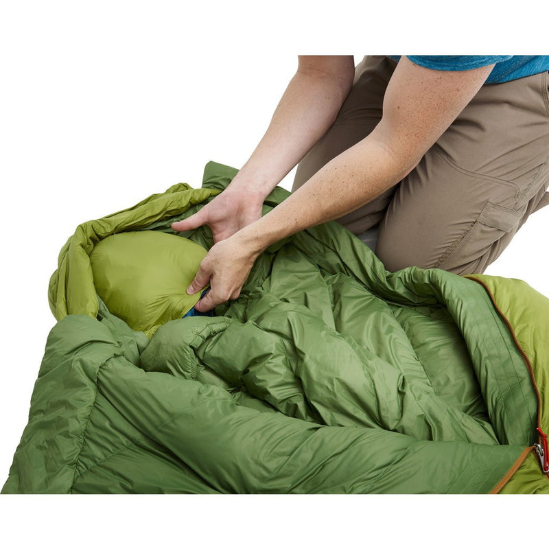Kelty Sine 20F/EN 19F 800 Dridown Sleeping Bag | Woodvine Reg Lh 35413017LR