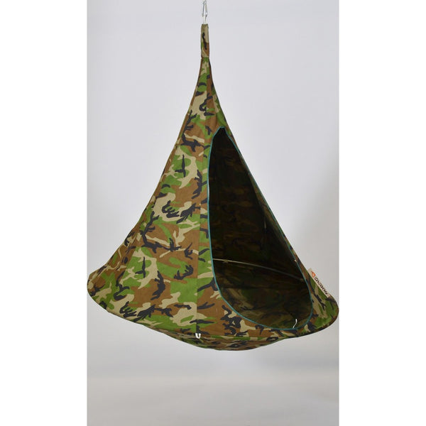 Cacoon Single Hanging Hammock | Camouflage SC009