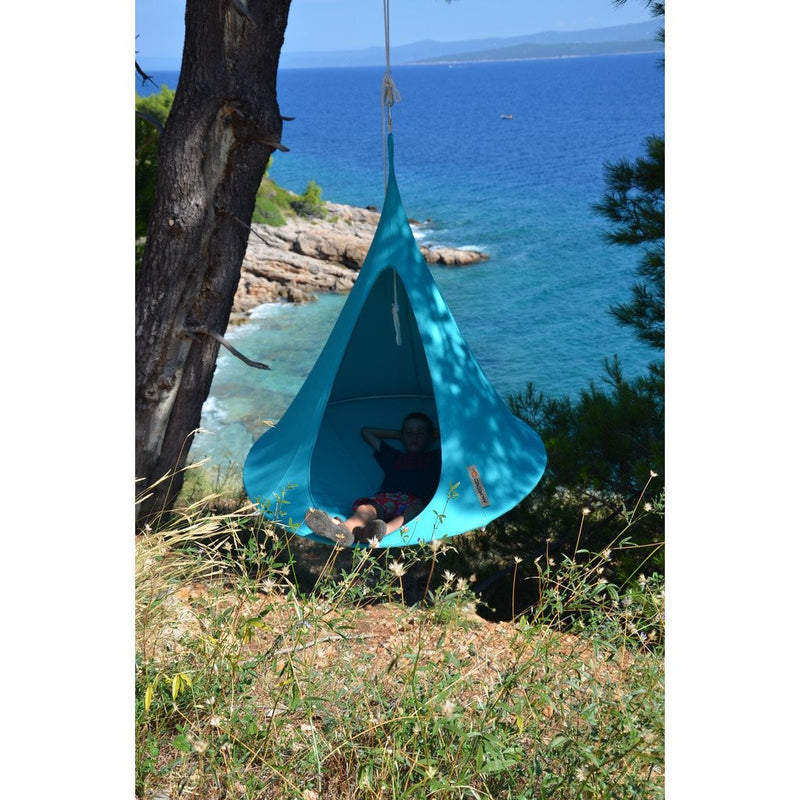 Cacoon Single Hanging Hammock | Turquoise SLB010